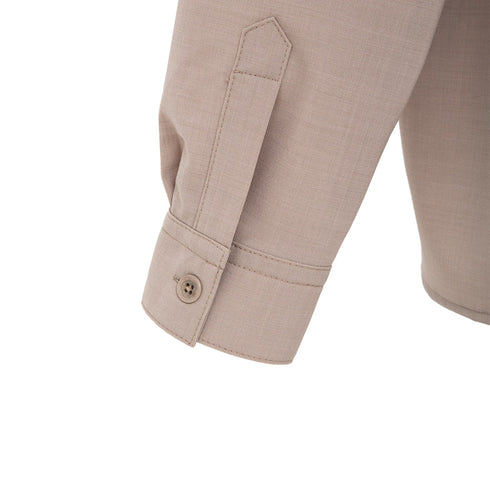 Norse Projects Carsten Light Wool LS Shirt Light Khaki N40-07930920 Degli Uberti